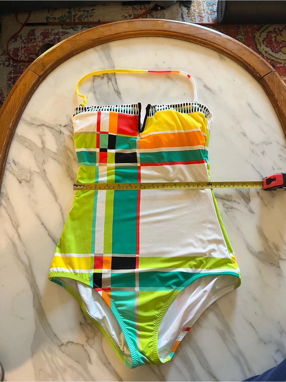 Trina Turk Onepiece swim size 8 - Picture 2 of 5
